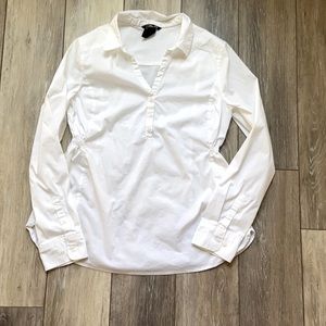 Maternity white shirt